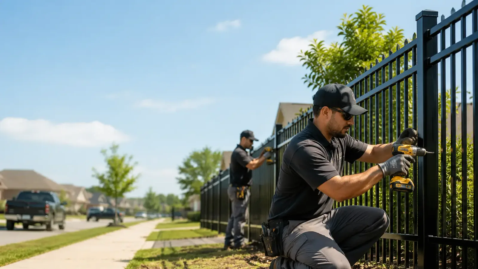 Metal Fence Installation in Carleton, MI